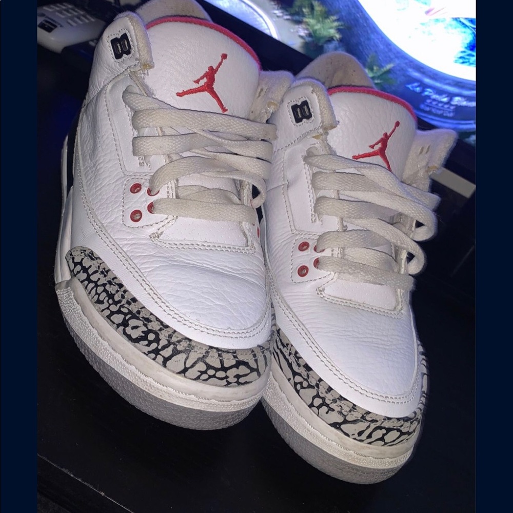 Jordan 3 white cement